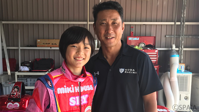 天才女子中学生ドライバーjuju 元f1ドライバー 野田英樹 親子で挑む世界のトップ Spaia スパイア