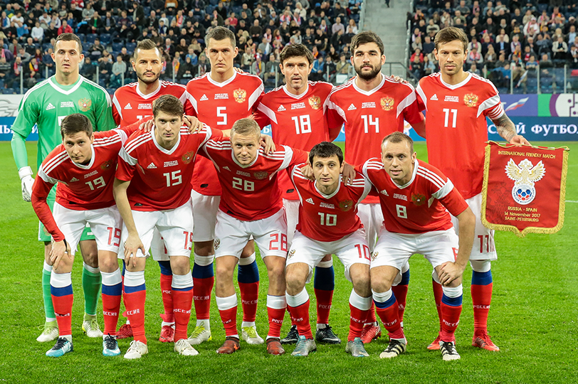 ワールドカップサッカーロシア大会マトリョーシカ （W杯がついに