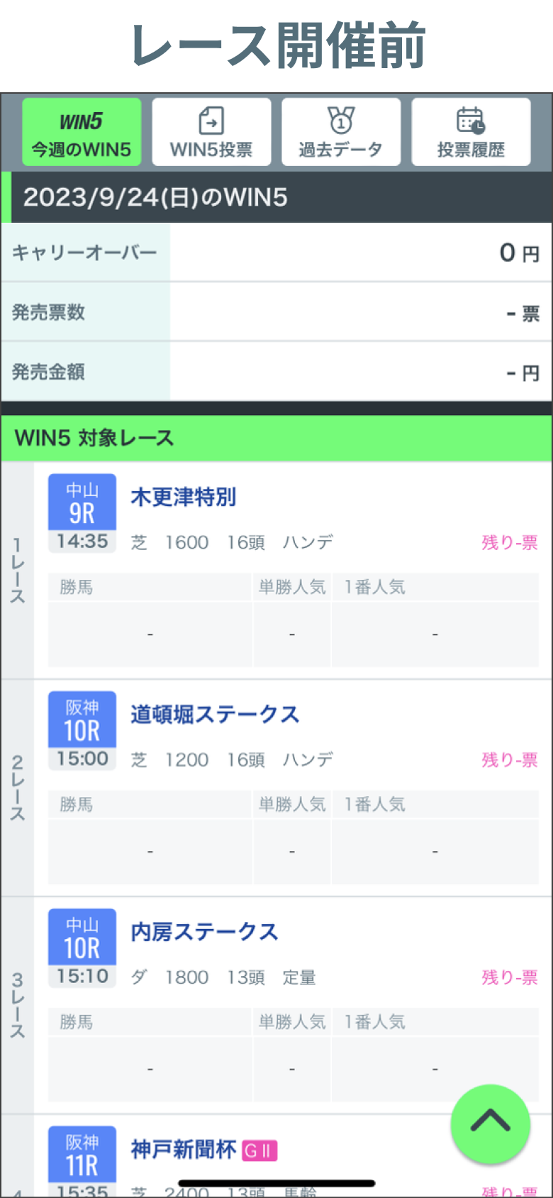 今週 の win5