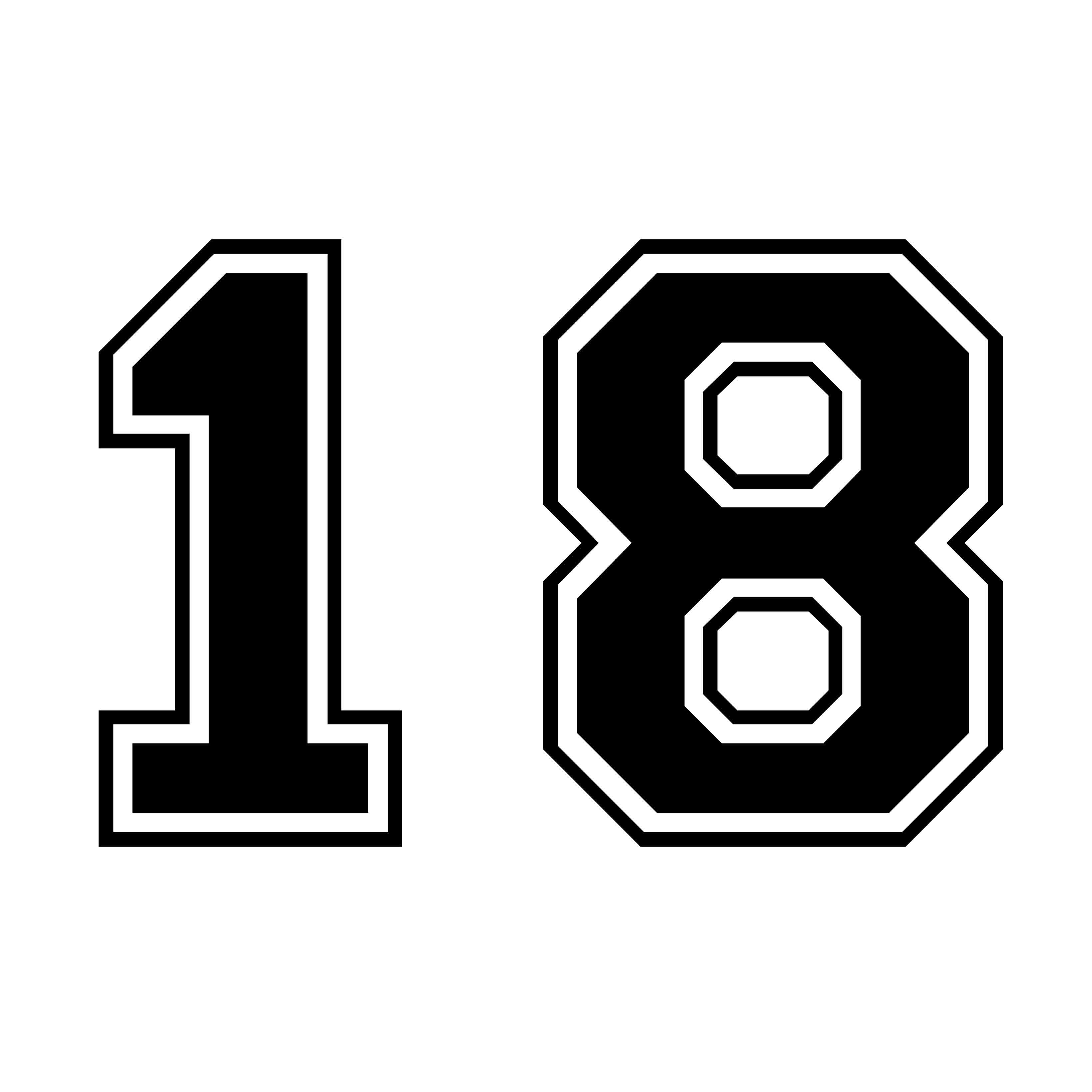 背番号18