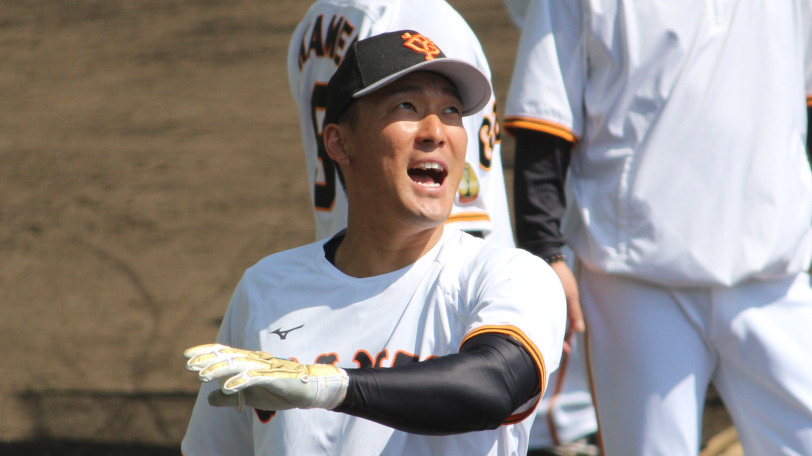 巨人の梶谷隆幸ⒸSPAIA