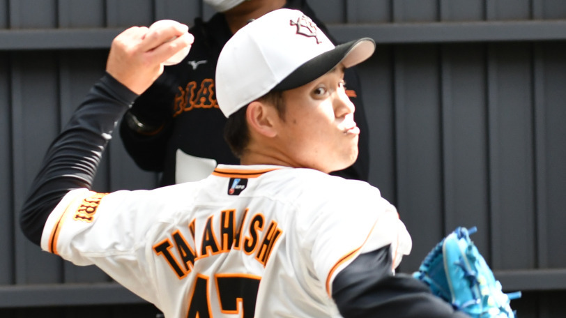 巨人の髙橋優貴,ⒸSPAIA