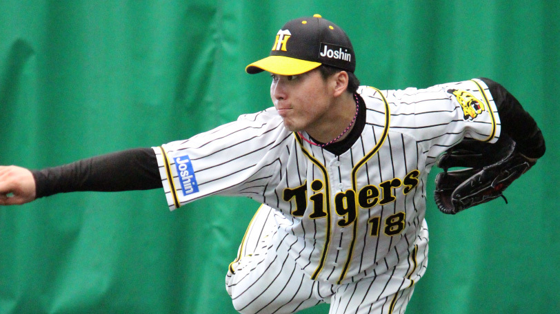 阪神の馬場皐輔,ⒸSPAIA