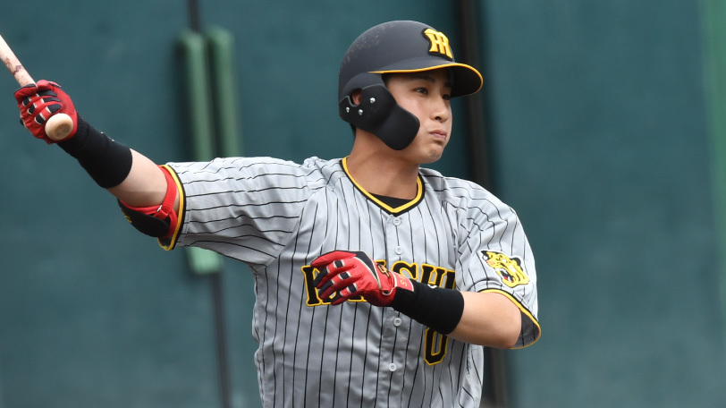 阪神の木浪聖也,ⒸSPAIA