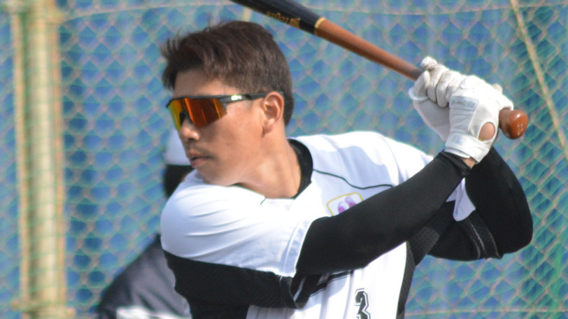 ロッテの角中勝也,ⒸSPAIA