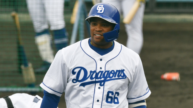 中日のビシエド,ⒸSPAIA