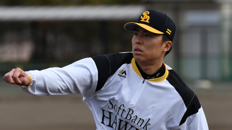 ソフトバンクの田中正義,ⒸSPAIA