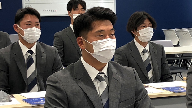 西武のドラフト1位・蛭間拓哉,球団提供