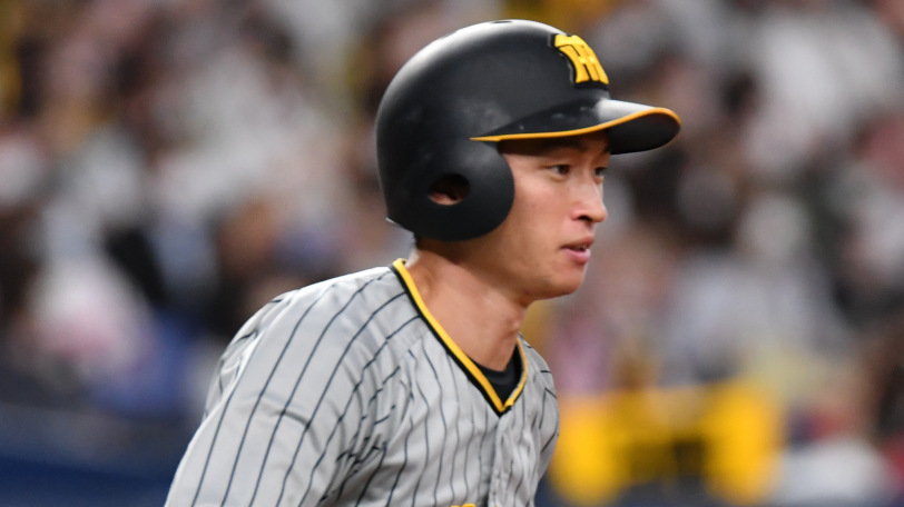 阪神の近本光司,ⒸSPAIA