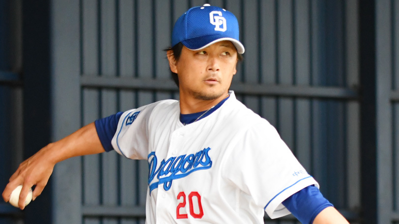 中日の涌井秀章,ⒸSPAIA