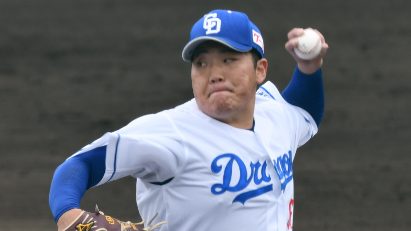 中日の福島章太,ⒸSPAIA