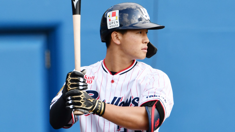 ヤクルトの内山壮真,ⒸSPAIA