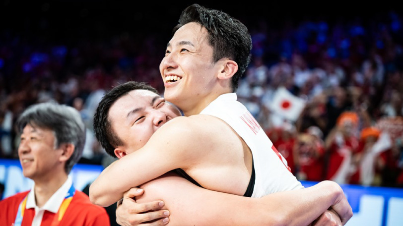 富永啓生と河村勇輝,ⒸFIBA