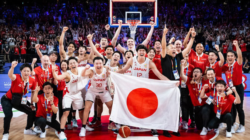 五輪出場権を獲得したバスケ男子日本代表,ⒸFIBA