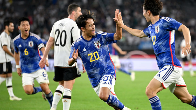 サッカー日本代表の久保建英ら,Ⓒゲッティイメージズ