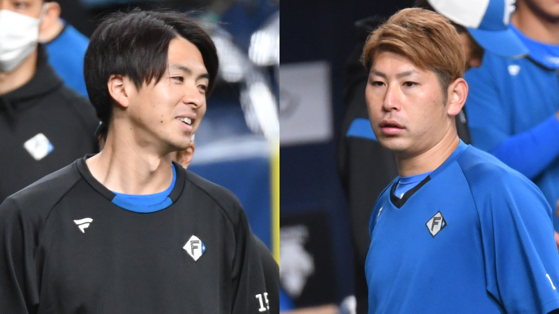 日本ハムの上沢直之と加藤貴之