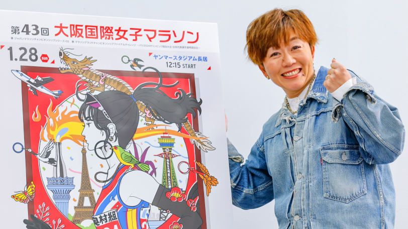 野口みずき氏,Ⓒカンテレ