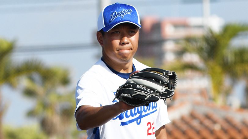 中日・大野雄大,ⒸSPAIA