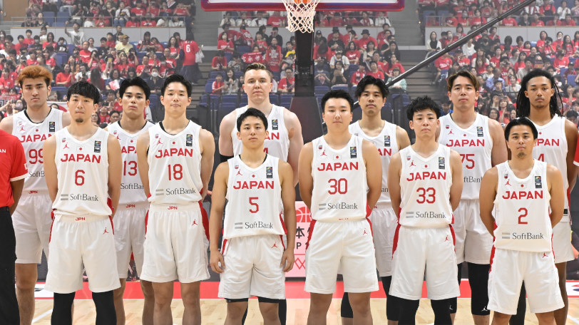 バスケ男子日本代表,Ⓒ日本バスケットボール協会