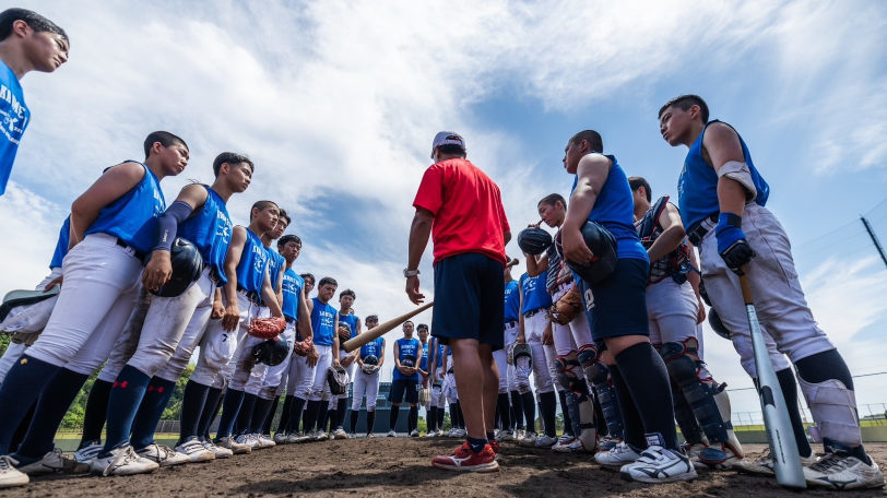 関メディベースボール学院の選手たち,関メディベースボール学院提供