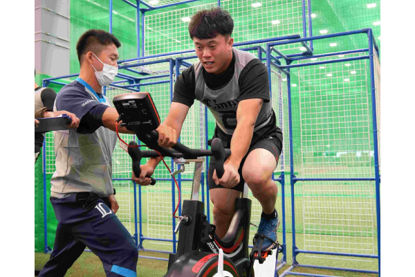 昨年入団テスト受験した奥村光一の様子