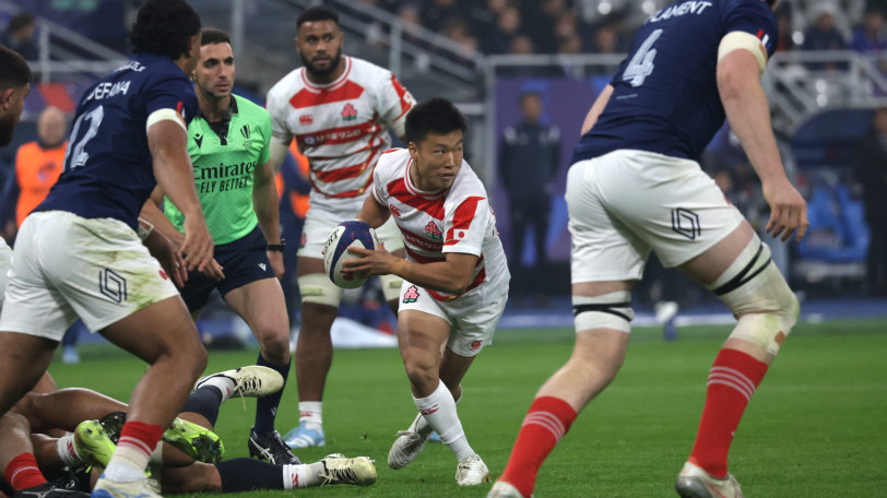 フランス代表に敗れた日本代表,ⒸJRFU