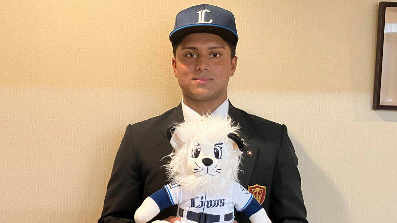 大阪桐蔭のラタナヤケ・ラマル・ギービン,ⒸSEIBU Lions