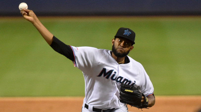 マーリンズ時代のタイロン・ゲレーロ,Ⓒゲッティイメージズ