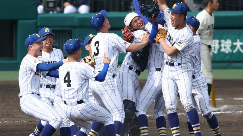 昨年優勝の健大高崎,毎日新聞社提供