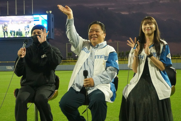 新庄剛志監督・伊集院光さん・牧野真莉愛さん