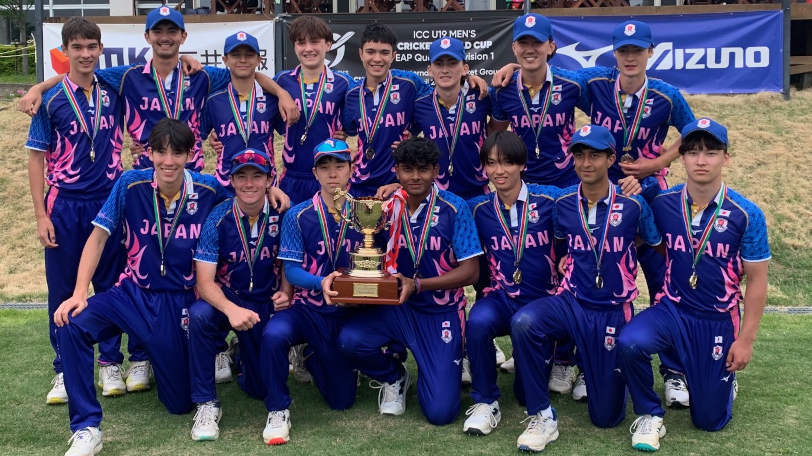 クリケット男子U19日本代表,日本クリケット協会提供