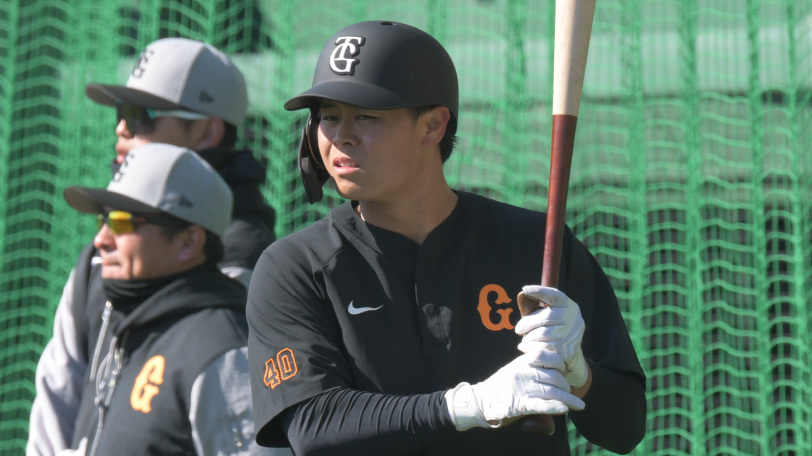 巨人・中山礼都,ⒸSPAIA