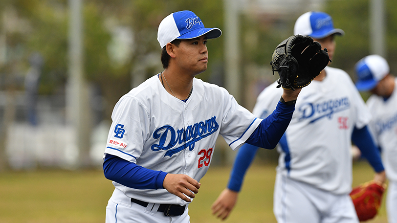 中日ドラゴンズの松木平優太,ⒸSPAIA