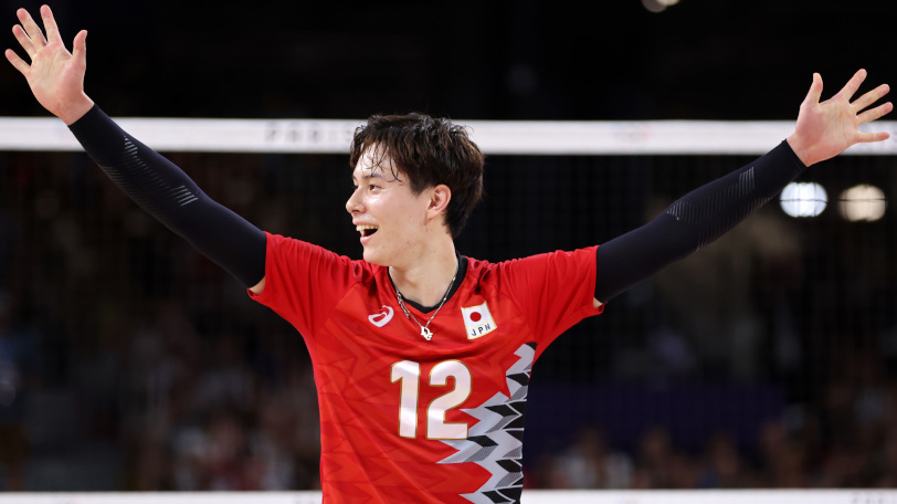 髙橋藍,Ⓒゲッティイメージズ