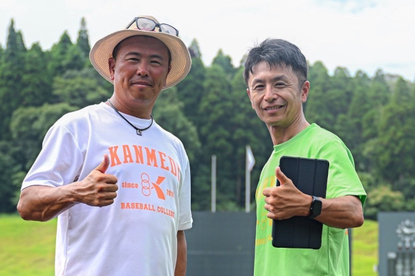 井戸伸年総監督と星川太輔氏