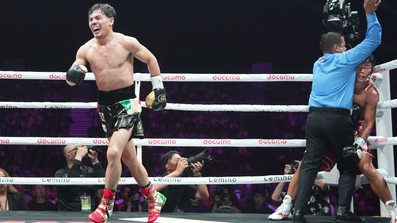 メディナにTKO負けした武居由樹,ⒸLemino/SECOND CARRER/NAOKI FUKUDA