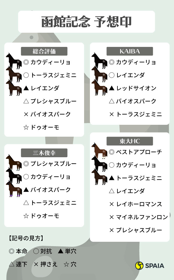 2020年函館記念予想