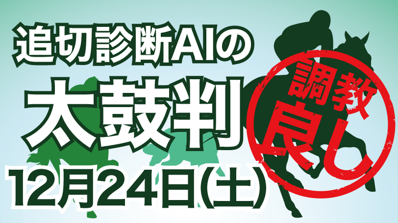 【有料会員限定】追切診断AIの太鼓判　12月24日（土）