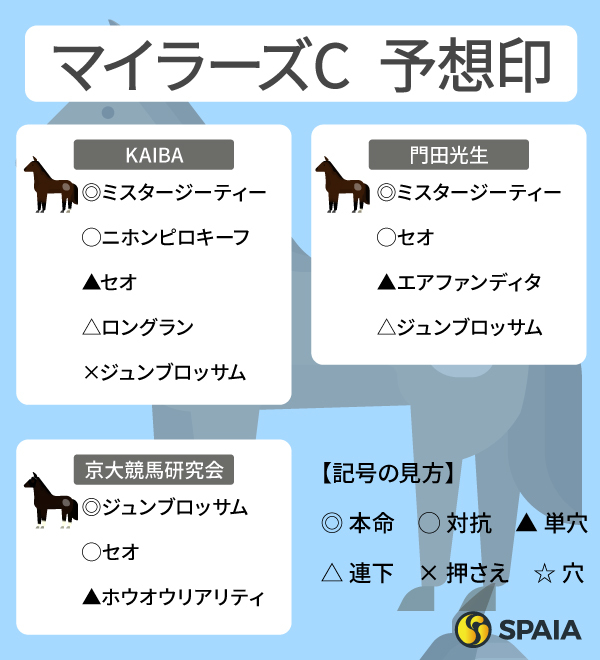 2025年マイラーズCのSPAIA予想まとめ,ⒸSPAIA