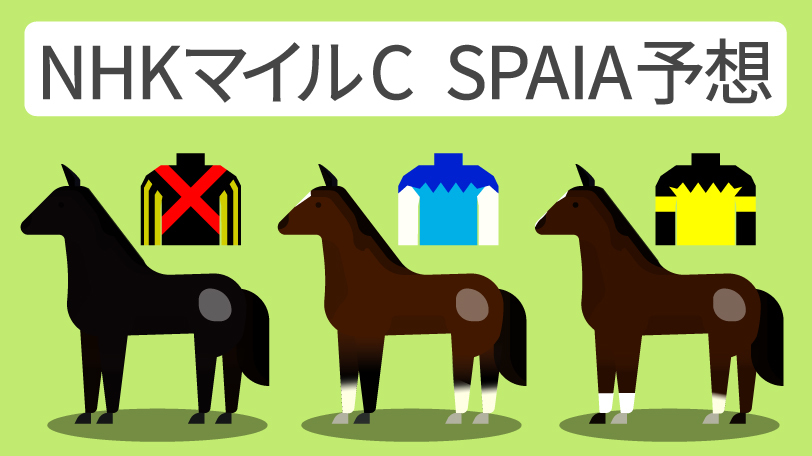 NHKマイルカップ SPAIA予想,ⒸSPAIA