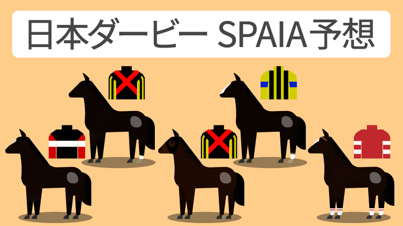 日本ダービー SPAIA予想,ⒸSPAIA