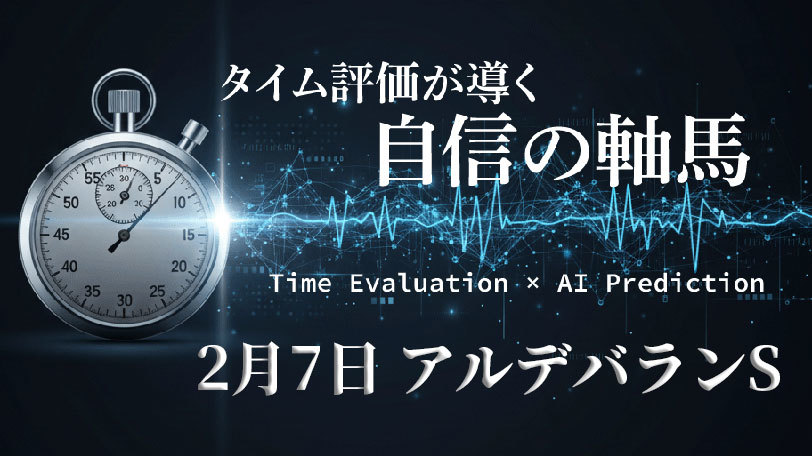 【京都11R】直近3走平均は断トツ！条件問わず抜群の安定感　タイム評価が導く自信の軸馬～2月7日～