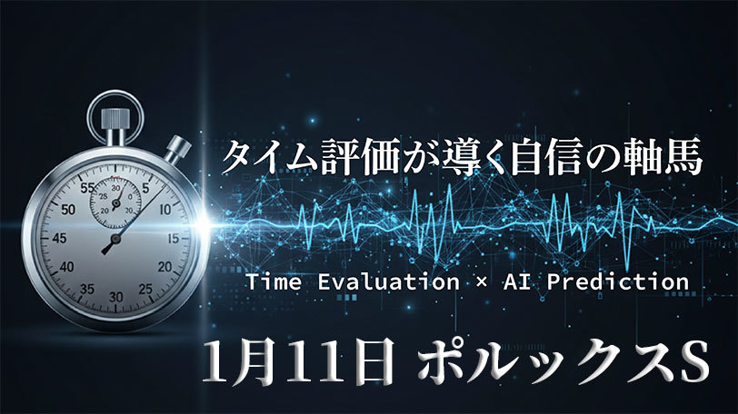 「タイム評価」×「AI予想」で見つける自信の軸馬,ⒸSPAIA