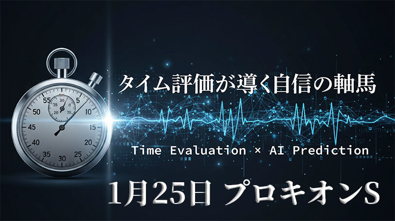 【京都11R】タイム評価が導く自信の軸馬～1月25日～　連敗中もパフォーマンスは悪くない、完全復活期待の一頭