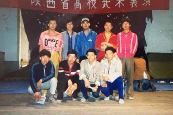 中国での武術交流会