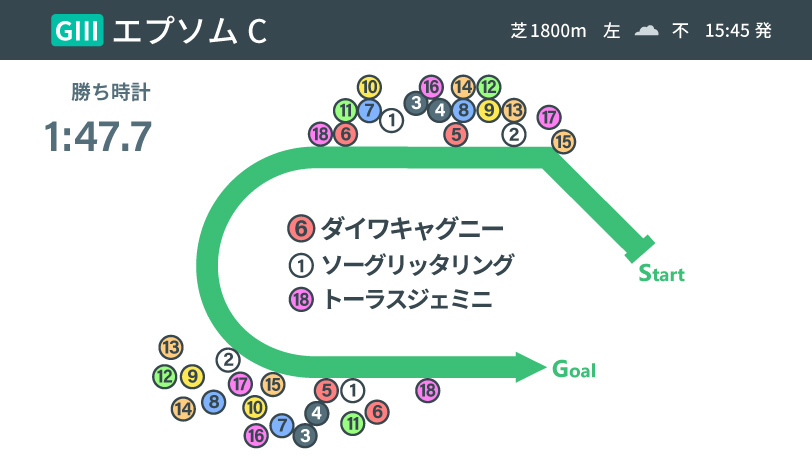 2020年エプソムカップインフォグラフィック