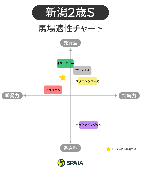 2021年新潟2歳S出走馬の馬場適性,ⒸSPAIA