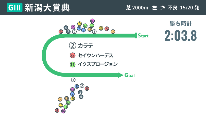 【新潟大賞典】42年ぶりの不良馬場開催！　59キロで快勝のカラテはまだまだ上を目指せる