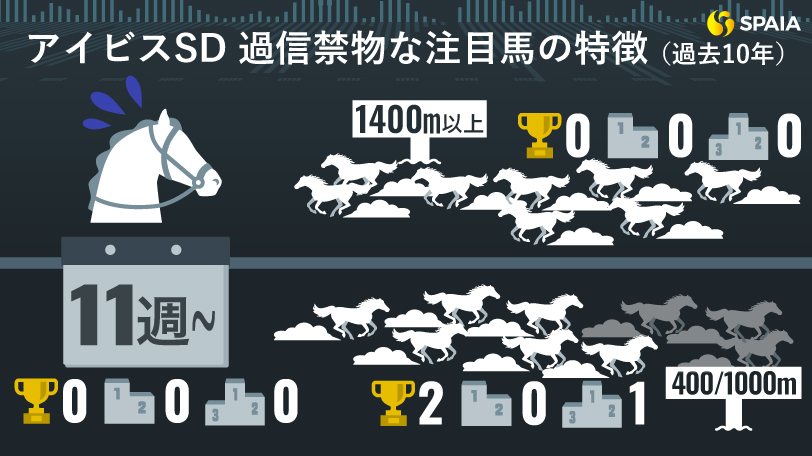 アイビスSD 過信禁物な注目馬の特徴,ⒸSPAIA