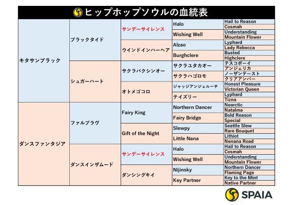 ヒップホップソウルの血統表,ⒸSPAIA